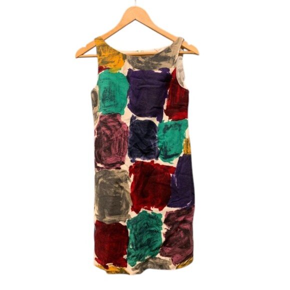 Moschino Cheap & Chic Women’s Size 4 Wool Blend Sleeveless Shift Dress NWT - Picture 1 of 13